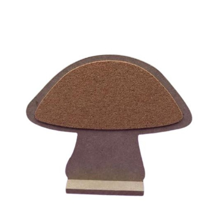 Figurina MDF ciuperca, suport fotografii, 22cm x 18,5cm