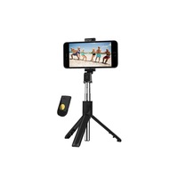 Selfie stick Kosiil®, Bluetooth, Telecomanda, Wireless, Negru