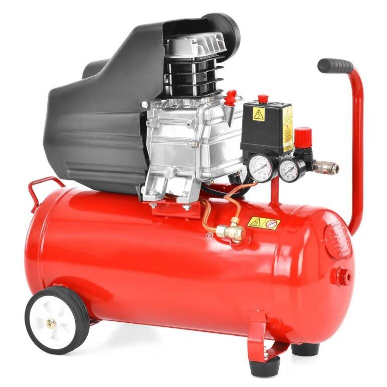 Compresor cu piston Breckner Germany CA 2-24L, putere 1.5Kw/2CP, butelie 24 L, presiune maxima 8 bari, volum aer aspirat 184 L