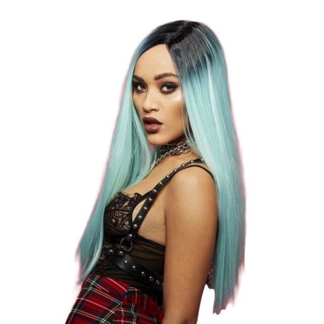 Peruca profesionala, de super sirena, dreapta