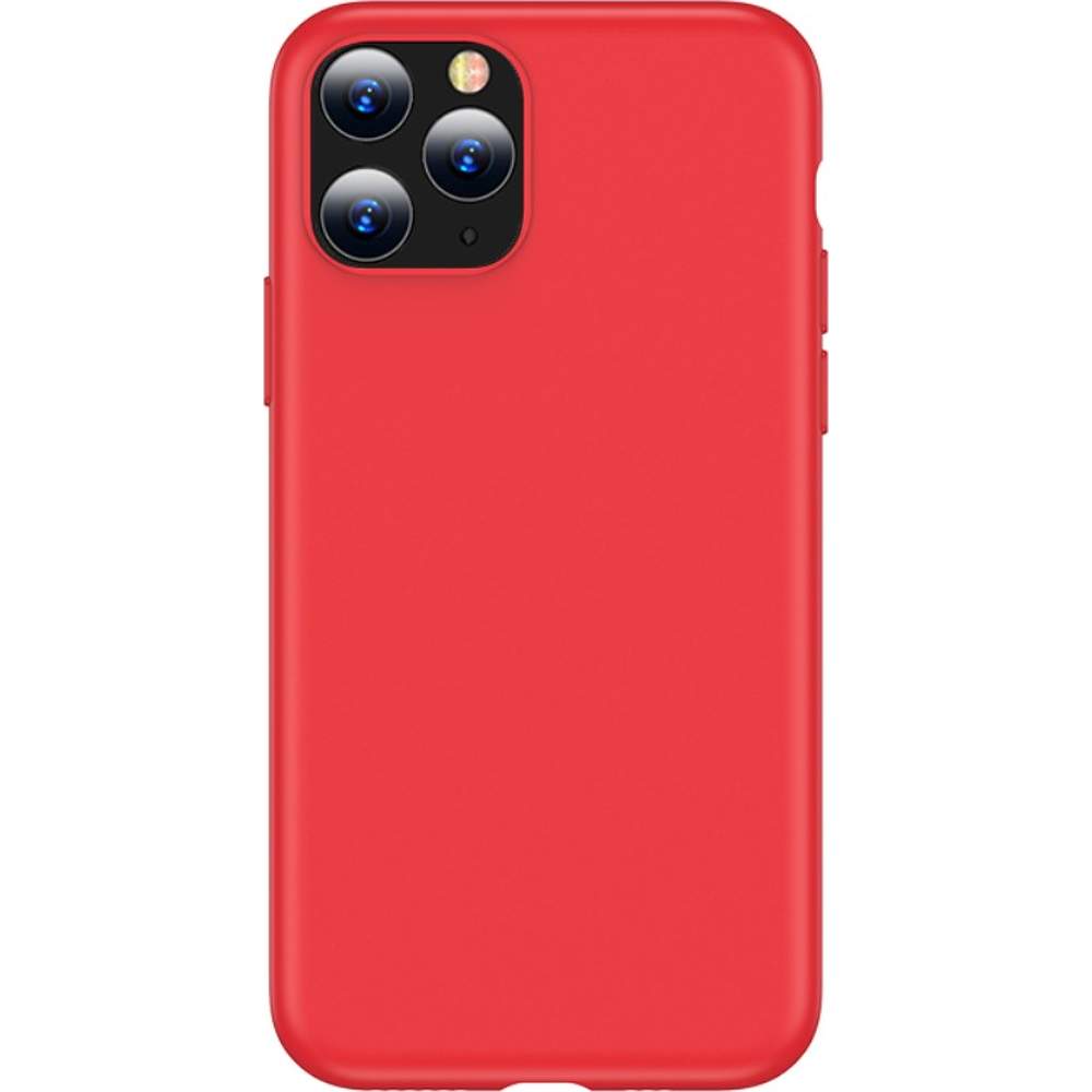 Husa silicon pentru Iphone 11 Pro Max, Rosu