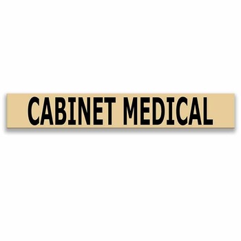 Placuta usa - Cabinet medical 5 x 30 cm Placuta usa - Cabinet medical 5 x 30 cm