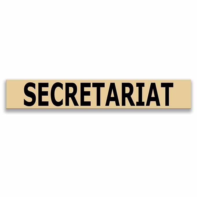 Placuta usa - Secretariat 5 x 30 cm