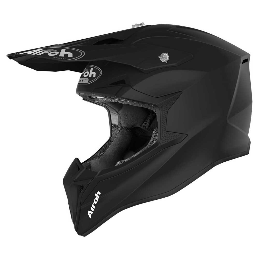Casca pentru motociclete/scutere Wraap Broken, Airoh, Termoplastic, Negru