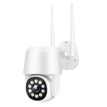 Camera de supraveghere IP WIFI BabyToy™ AG-D5, 2 MP, Exterior, Conectare Telefon / PC, night vision color, rezistenta la apa, FullHD 1920*1080, camera 2.0 MP, Stocare card sau cloud, senzor miscare, Alb Camera de supraveghere IP WIFI BabyToy™ AG-D5, 2 MP, Exterior, Conectare Telefon / PC, night vision color, rezistenta la apa, FullHD 1920*1080, camera 2.0 MP, Stocare card sau cloud, senzor miscare, Alb