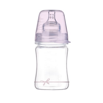 Biberon Sticla Diamond Glass 150 ml, Lovi, Baby Shower - 74/104girl Biberon Sticla Diamond Glass 150 ml, Lovi, Baby Shower - 74/104girl