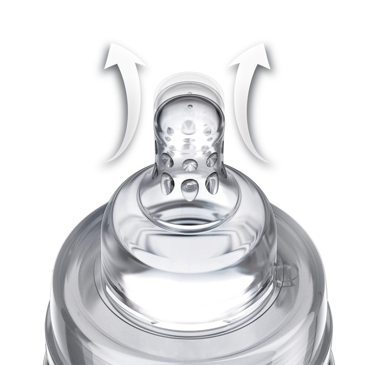 Шише Lovi Diamond Glass Botanic, 150 мл, Син