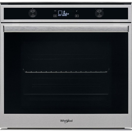 Cuptor Incorporabil Whirlpool W6 OM5 4S H, Electric, Clasa A+, Capacitate 73 l , 10 Functii automate, Autocuratare Hidrolitica, Negru-Inox