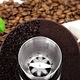 Rasnita de Cafea Otto 30Ryi,200 W, 75 g, Cutit Otel inoxidabil, Bol detasabil din otel inoxidabil, Perie de curatare inclusa, Silver-Black