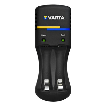 Incarcator VARTA Pocket, pentru 4 acumulatori AA sau AAA, gol Incarcator VARTA Pocket, pentru 4 acumulatori AA sau AAA, gol