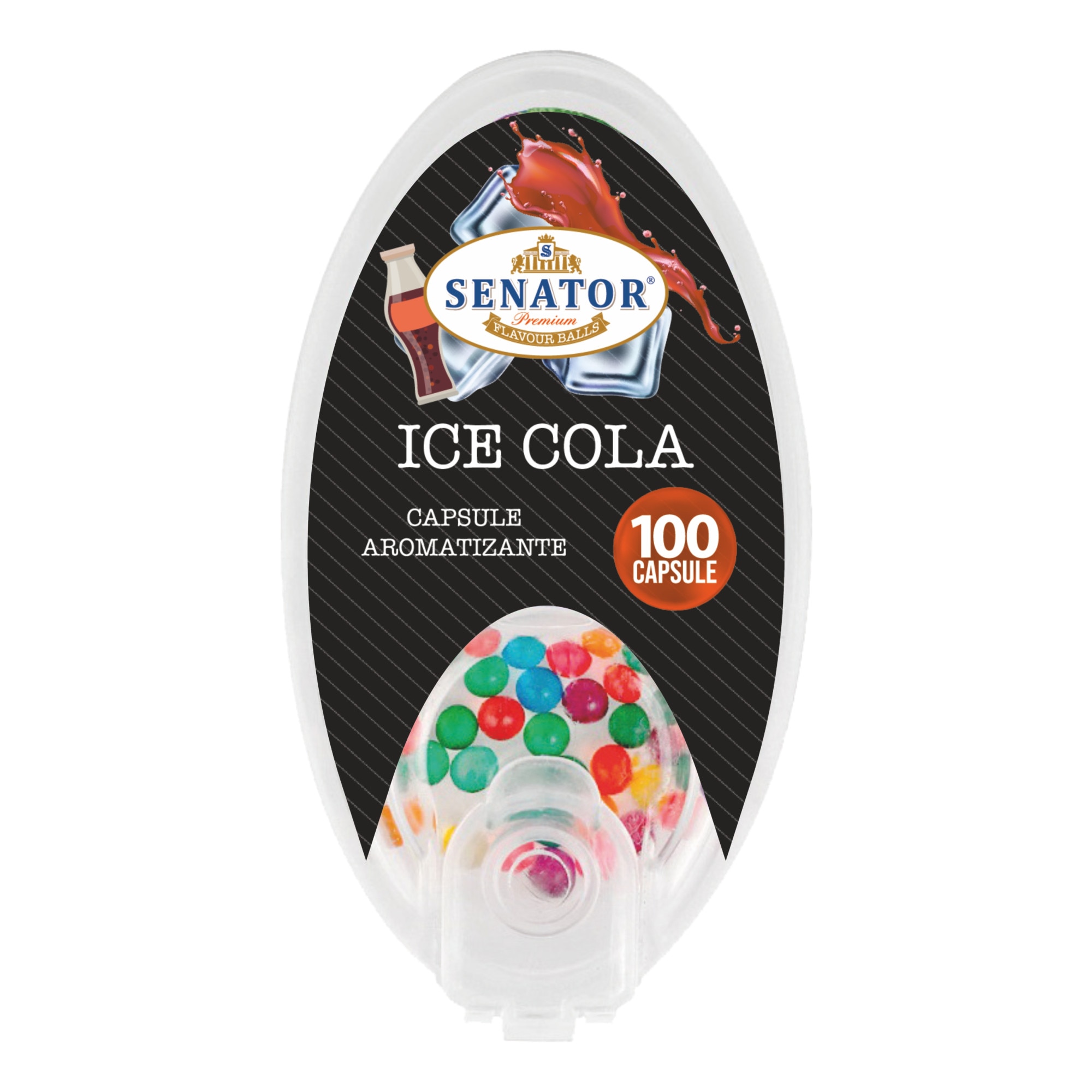 Capsule aromatizante Senator - Ice Cola (100)