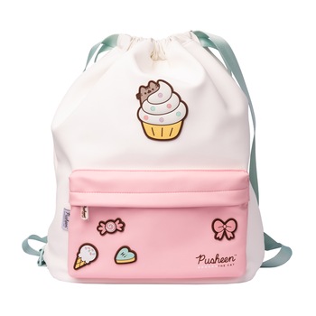 Ghiozdan Pusheen Rose, Cupcake, rucsac pentru fete, roz, 43 x 42 x 15 cm, produs licentiat Ghiozdan Pusheen Rose, Cupcake, rucsac pentru fete, roz, 43 x 42 x 15 cm, produs licentiat