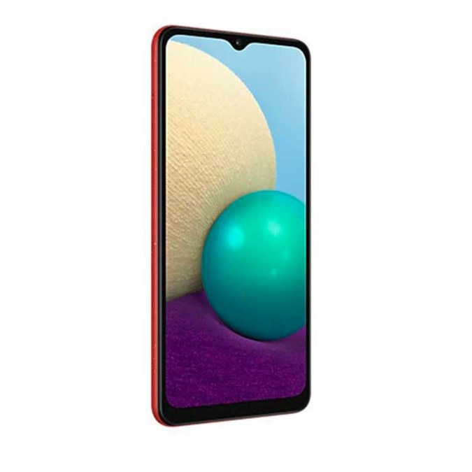 Смартфон Samsung Galaxy A02, Dual SIM, 32GB, 4G, Red - eMAG.bg