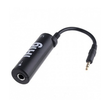 Adaptor RIG pentru chitara cu interfata iRig, IK Multimedia, mufa Jack 3,5mm tata cu mufa Jack 6,3mm mama, Negru BBL2164 Adaptor RIG pentru chitara cu interfata iRig, IK Multimedia, mufa Jack 3,5mm tata cu mufa Jack 6,3mm mama, Negru BBL2164