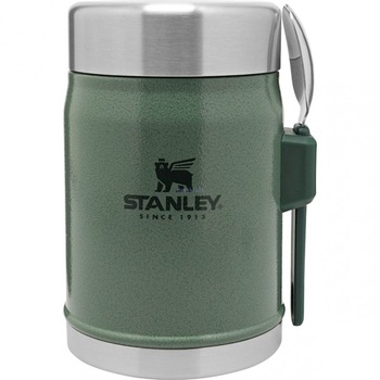 Termos mancare cu tacam 0.4 l, Stanley, verde, 10-09382-004 Termos mancare cu tacam 0.4 l, Stanley, verde, 10-09382-004