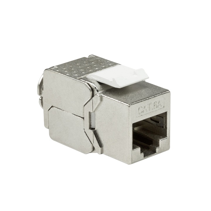 MUFA RJ-45 LOGILINK pt. cablu FTP, SFTP, Cat6, RJ-45 (T), ecranat, plastic cu metal, 1 buc, "NK4003"