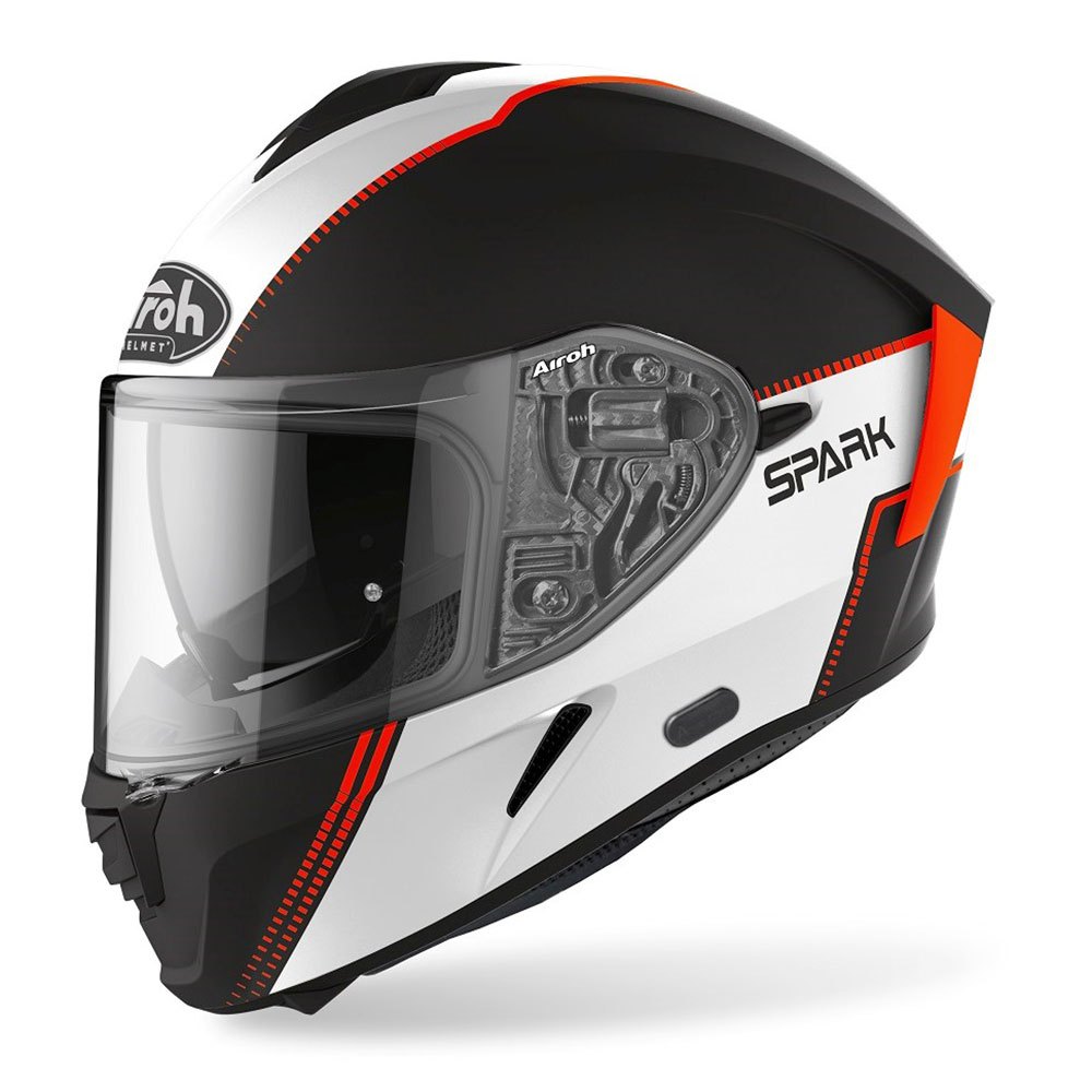 Casca pentru motociclete/scutere, Airoh, Spark Flow, Cu pinlock, Multicolor