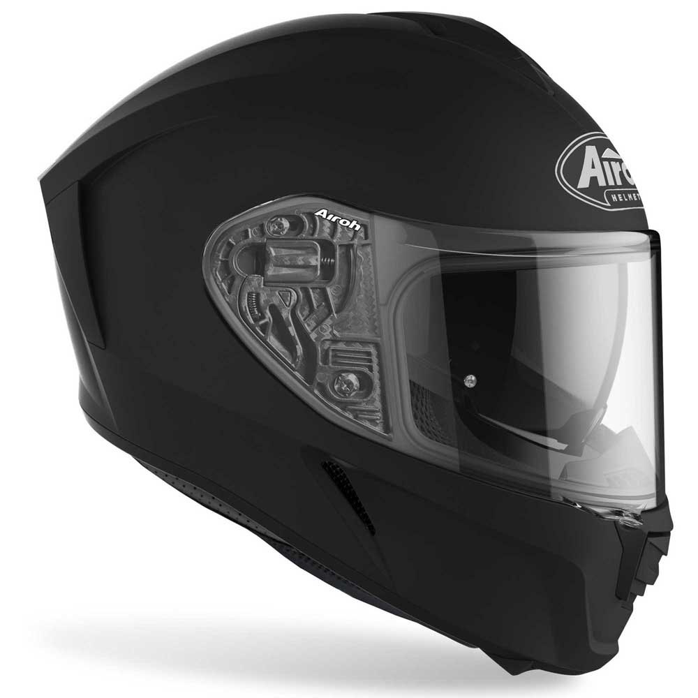 Casca pentru motociclete/scutere, Airoh, HRT, Spark Nyx, Cu pinlock, Negru