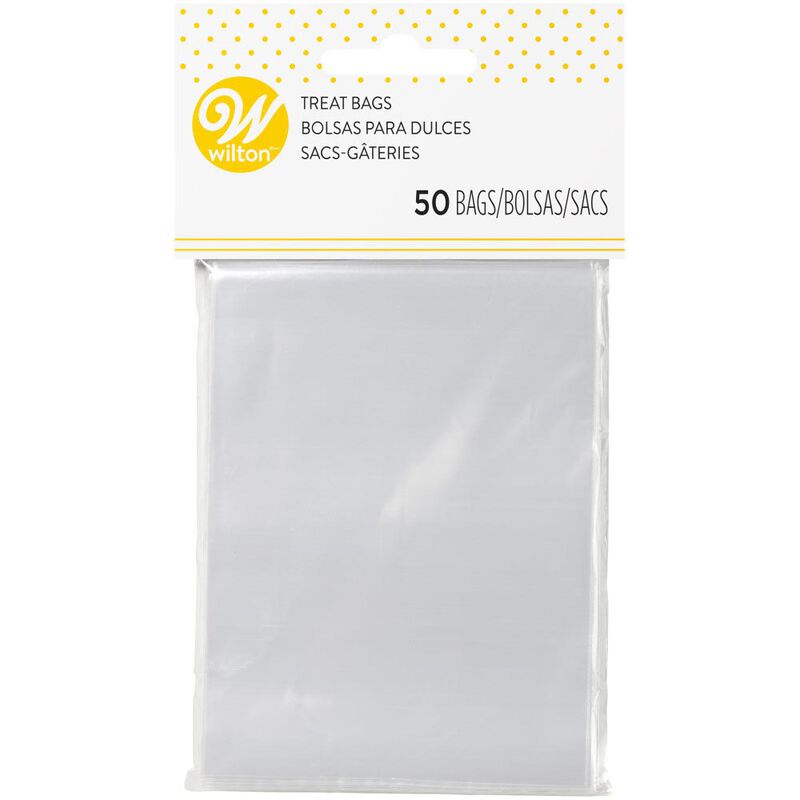 Set pungi transparente pentru ambalare, Wilton, 50 buc
