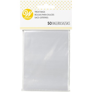 Set pungi transparente pentru ambalare, Wilton, 50 buc Set pungi transparente pentru ambalare, Wilton, 50 buc