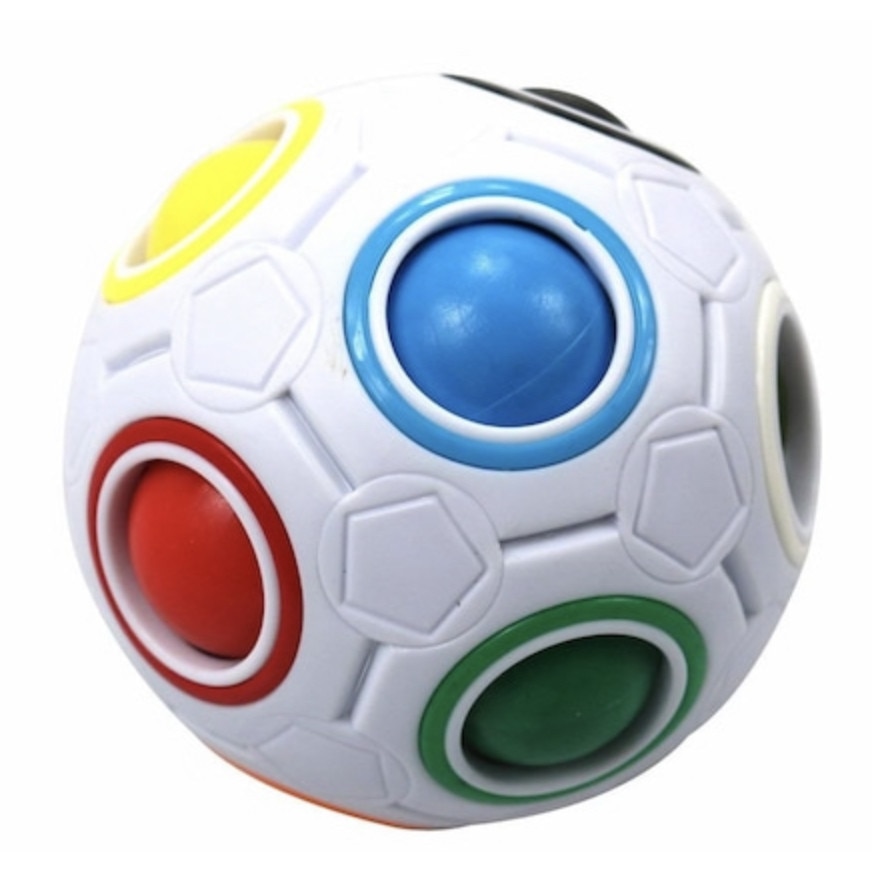 Minge magica curcubeu,fidget ball