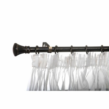 Kit galerie extensibila Gardinia Tiara Negru-auriu 190-340 Ø 25/22 mm Kit galerie extensibila Gardinia Tiara Negru-auriu 190-340 Ø 25/22 mm