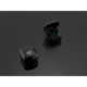 Слушалки Bervolo Pro Sound, Wireless Bluetooth, BT 5.3, Микрофон, ANC намаляване на шума, Low Latency Mode, Transparency Mode, Интелигентен LED дисплей, Touch управление, Bass Boost, Автоматично сдвояване