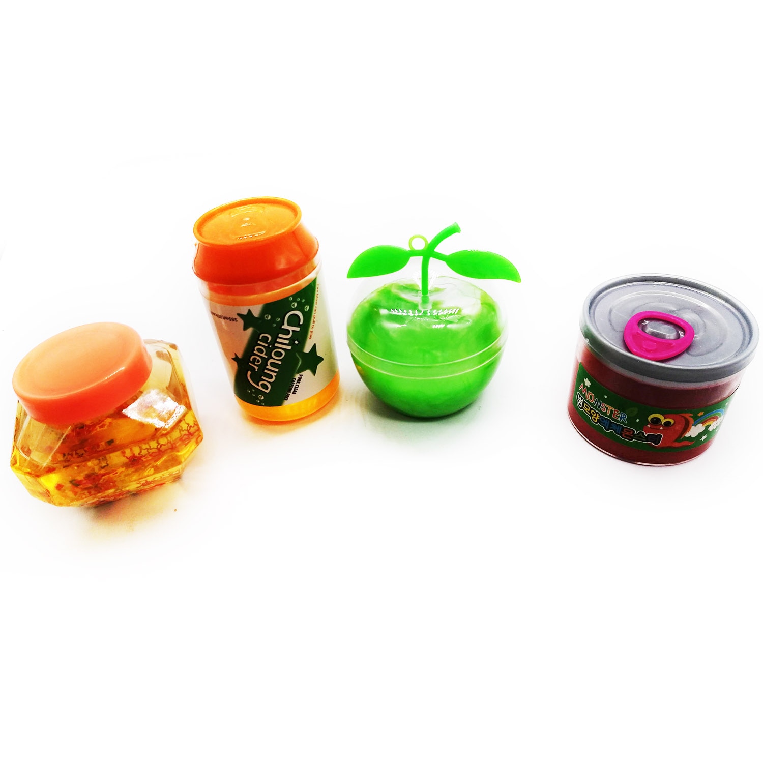 Set 4 slime S-04, Vision, multicolor
