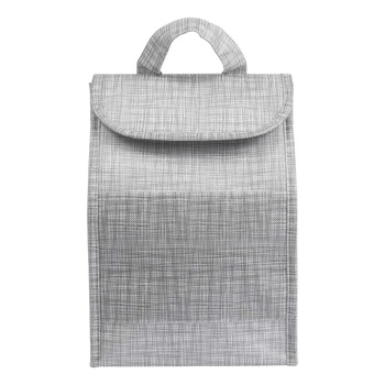 Geanta termoizolanta pentru pranz, piksel, pliabila, cu maner de transport, gri, 5 l Geanta termoizolanta pentru pranz, piksel, pliabila, cu maner de transport, gri, 5 l