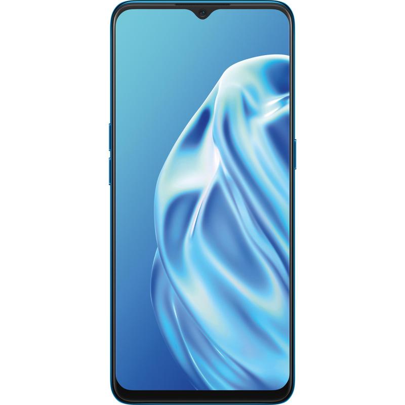 Telefon mobil Oppo A91, Dual SIM, 128GB, 8GB RAM, 4G, Blazing Blue