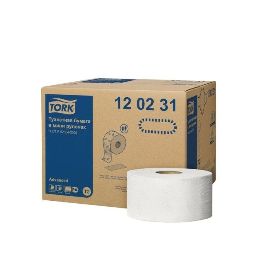 Rola hartie igienica Mini Jumbo Advanced, Tork