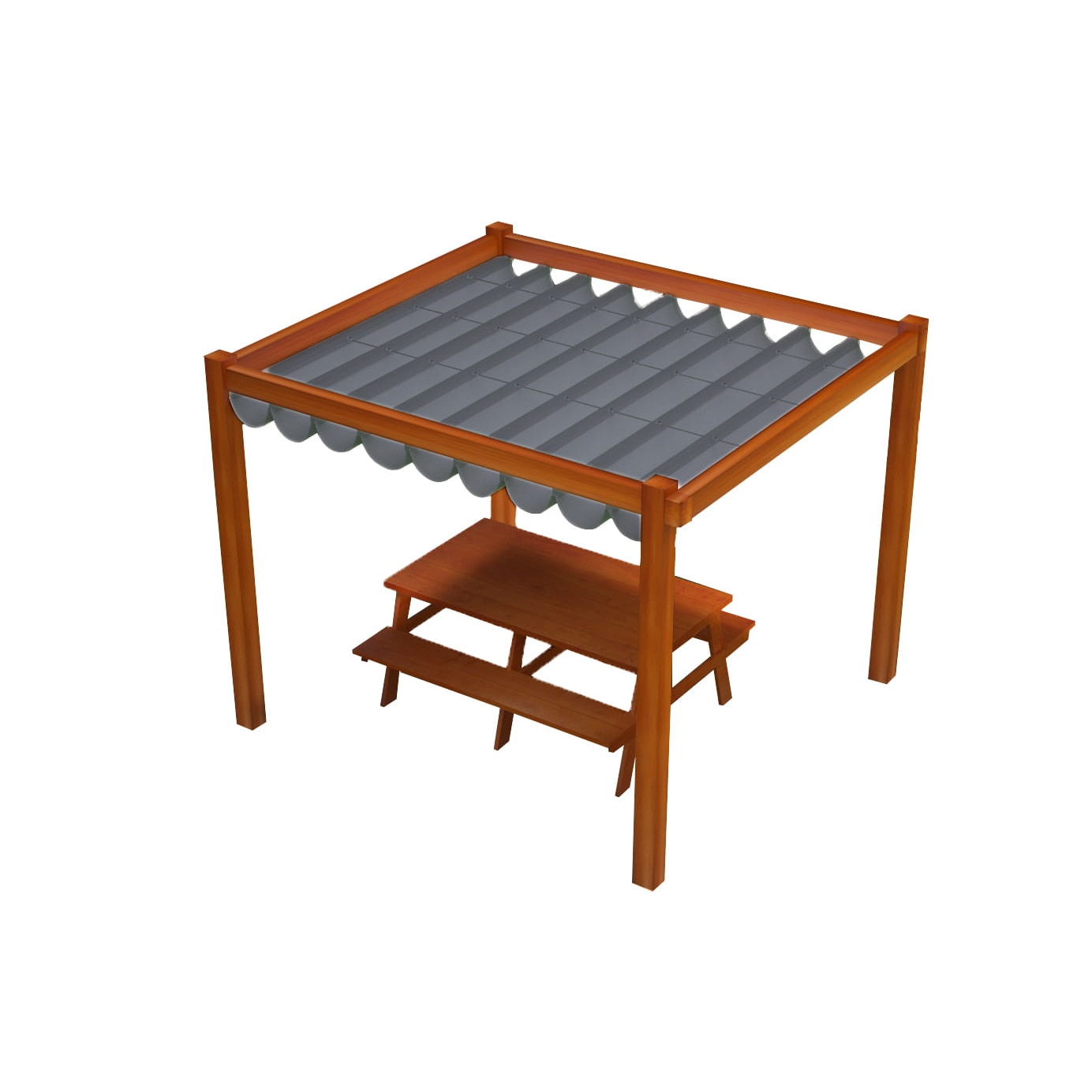 ChroszielクロジールSunShade 4x4 411-50マットボックス Copertina romana, SunShade, culisanta, gri, 4x4 m - eMAG.ro