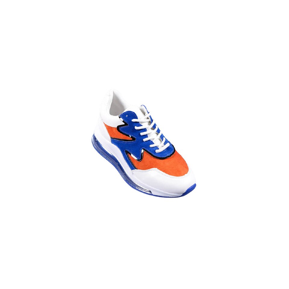Pantofi sport dama Sorina, M-CB-163, Alb/Albastru