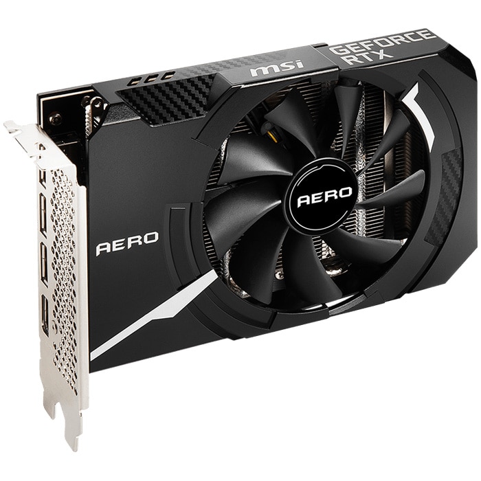 Placa video MSI GeForce® RTX™ 3060 AERO ITX OC, 12GB GDDR6, 192
