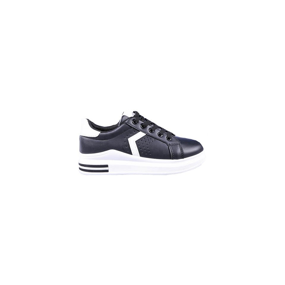 Pantofi sport dama Amaris, M-YY-106, Alb/Negru