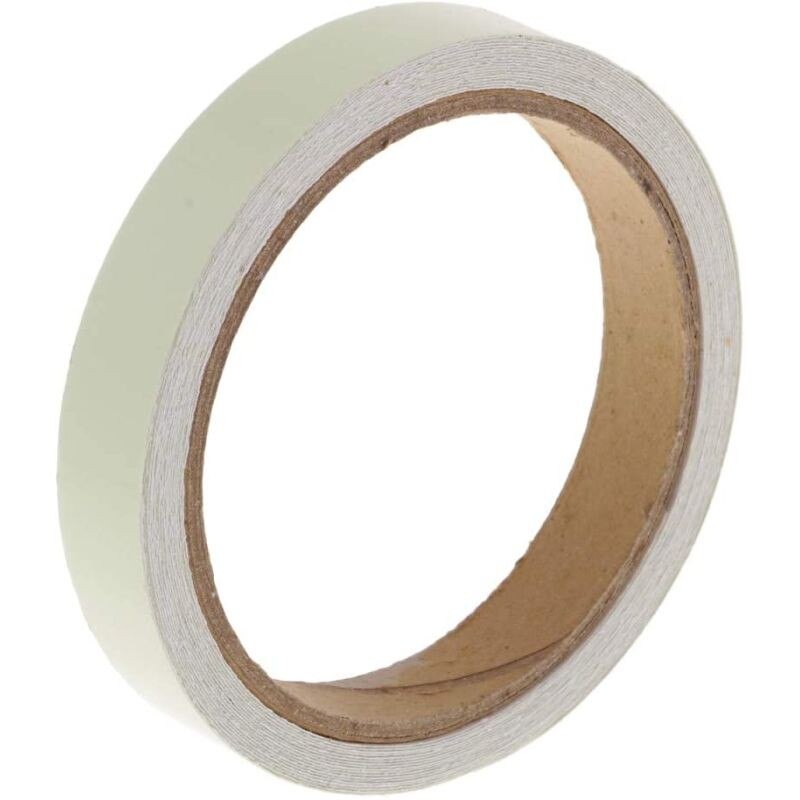 Banda fosforescenta autoadeziva, PROCART, lumineaza albastru, lungime rola 25m, latime 2 cm