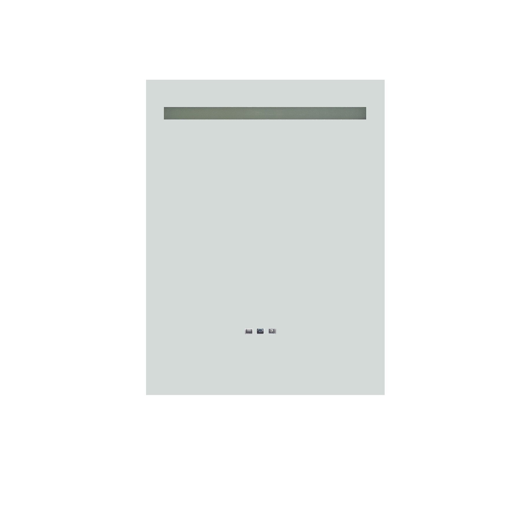 Oglinda baie cu iluminare led Uva 00U-S07, 50x70 cm