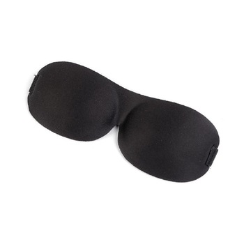 Masca reglabila pentru dormit 8 x 21 cm, Negru Masca reglabila pentru dormit 8 x 21 cm, Negru