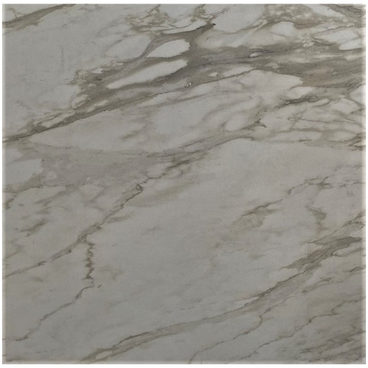 Керамични плочи Calacatta Gold Matt, бял с размер 1200*1200*6 мм