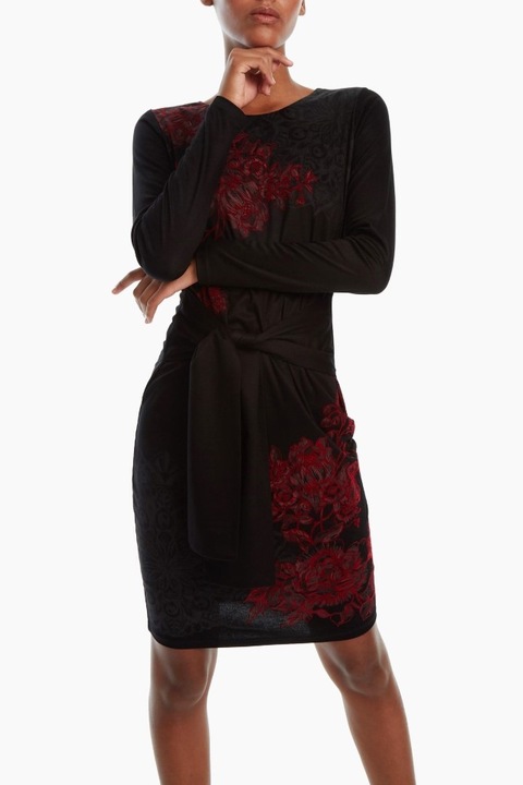 Rochie Desigual 19SWVKX4, Negru, S