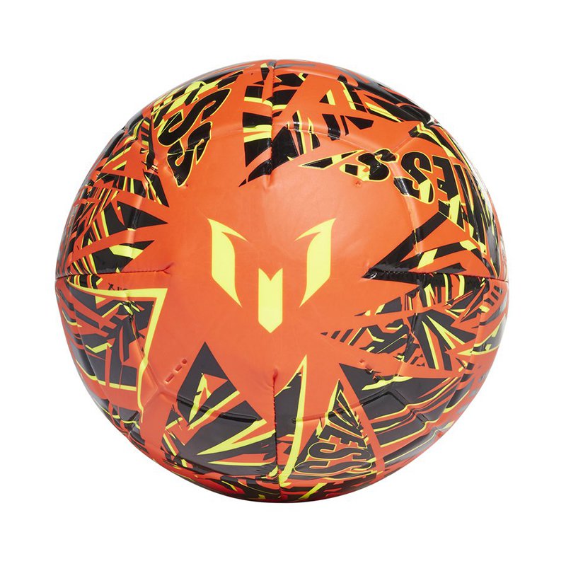 Minge Adidas Messi Club GK3496, Portocaliu, Marime 5