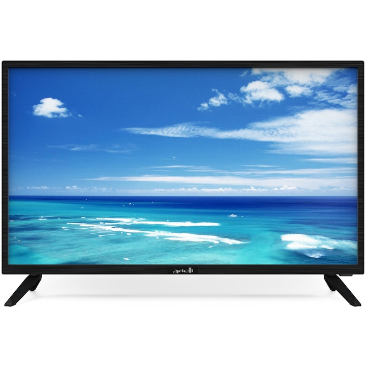 Телевизор ARIELLI LED-32S214T2, Smart, Android, 32инча, 81см, HD READY 1366 x 768, черен