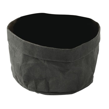 Cos pentru servire paine, Hendi fabricat din hartie lavabila kraft, Negru, 170x170x(h)150 mm Cos pentru servire paine, Hendi fabricat din hartie lavabila kraft, Negru, 170x170x(h)150 mm