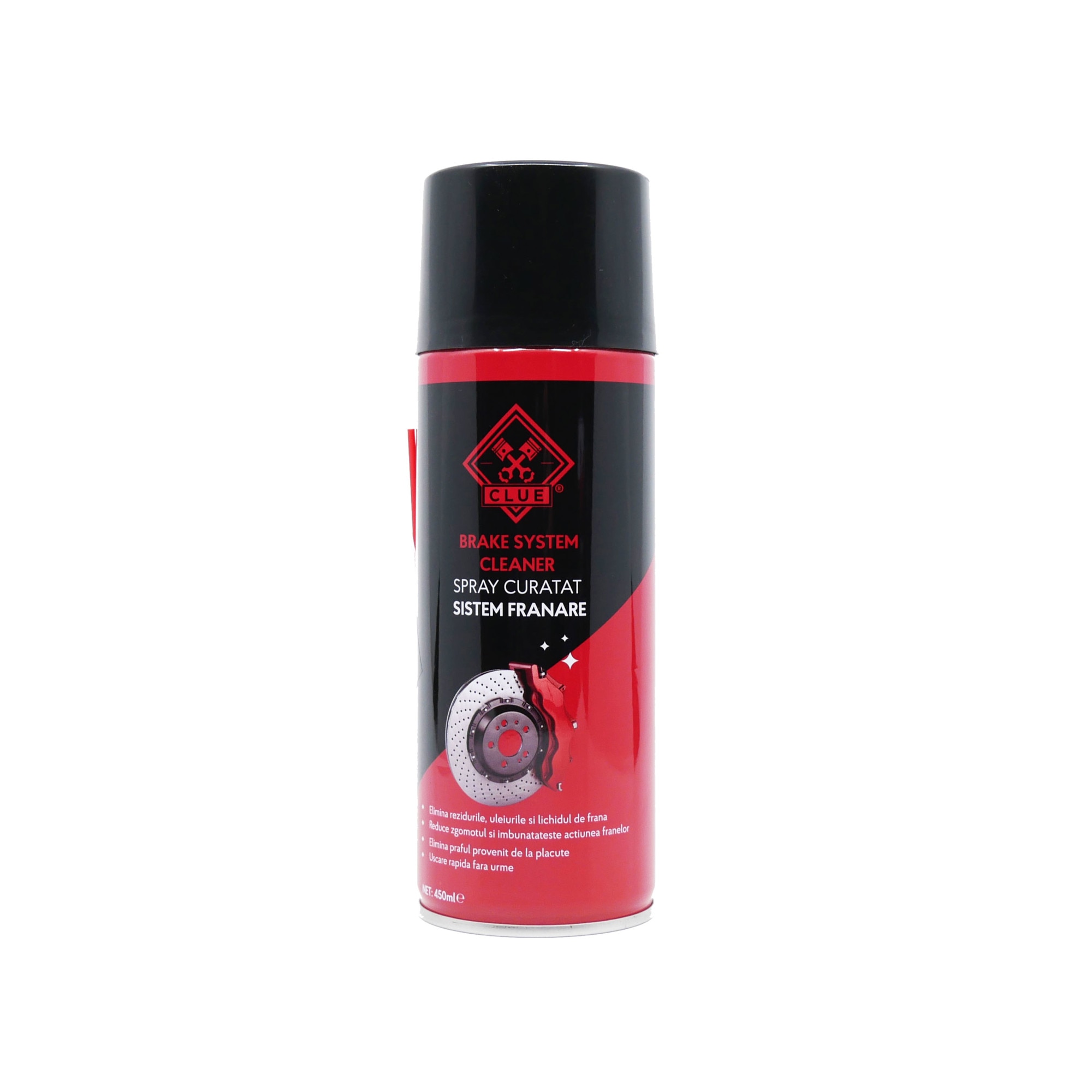 Spray curatat sistem franare 450 ml CLUE