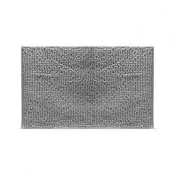 Covor de baie cu fire lungi, Gri, 60 x 40 cm Covor de baie cu fire lungi, Gri, 60 x 40 cm
