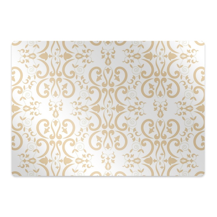 Covor pentru scaun de birou, model baroc, kmat-3873, 120x90cm