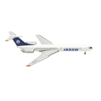 Macheta avion TAROM ILYUSHIN IL-62M ,L100 mm, Scara 1:500 Macheta avion TAROM ILYUSHIN IL-62M ,L100 mm, Scara 1:500