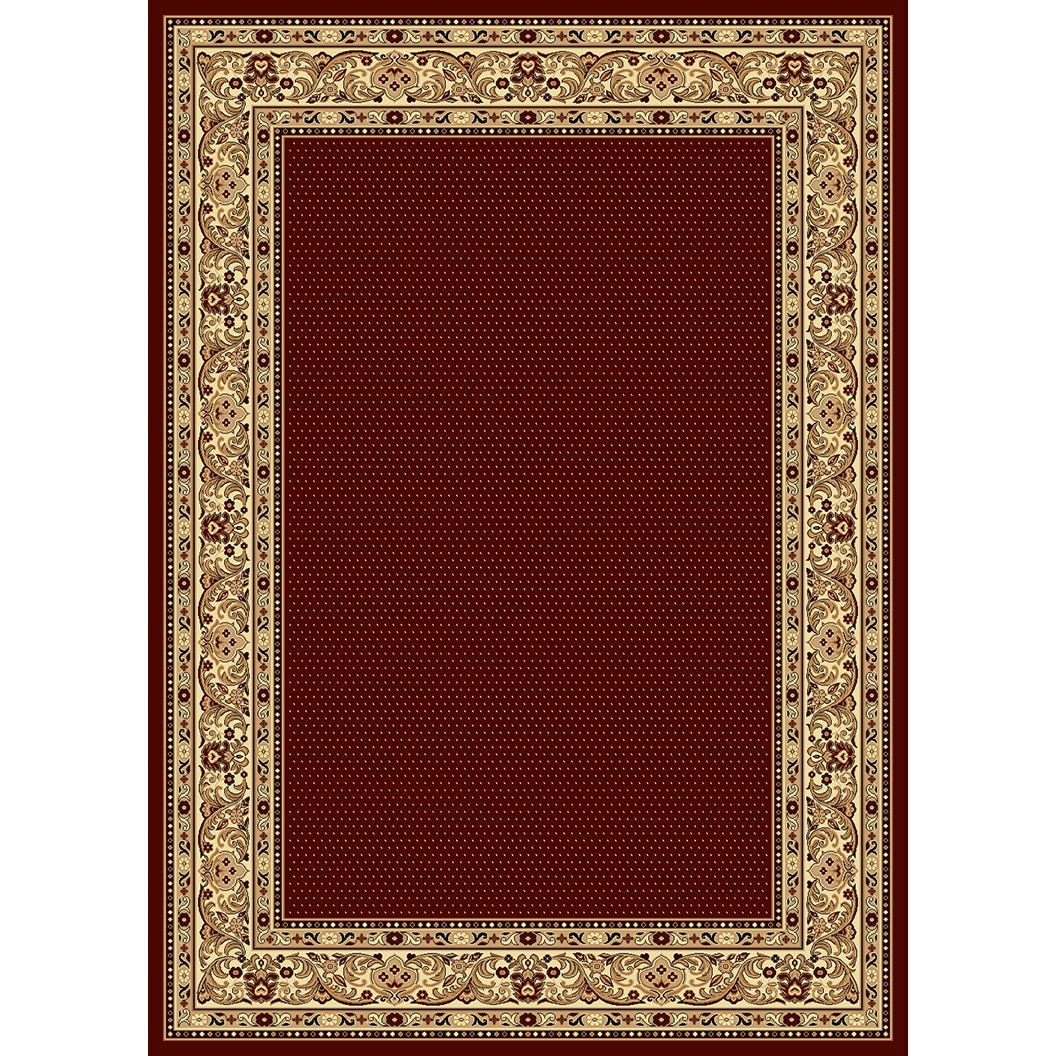 Covor Clasic, Lotos 588, Rosu Bordeaux, 200x300 cm, 1800 gr/mp