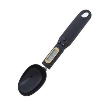 Cantar de bucatarie sub forma de lingurita, digital, 1-500 g Negru Cantar de bucatarie sub forma de lingurita, digital, 1-500 g Negru