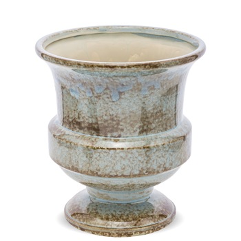 Ghiveci ceramica, albastru/maro, 20x18x18 cm Ghiveci ceramica, albastru/maro, 20x18x18 cm